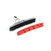 Clarks Xtr Type V-Brake Pads Nut Fit Black + Extra Pads Red Brake Pads